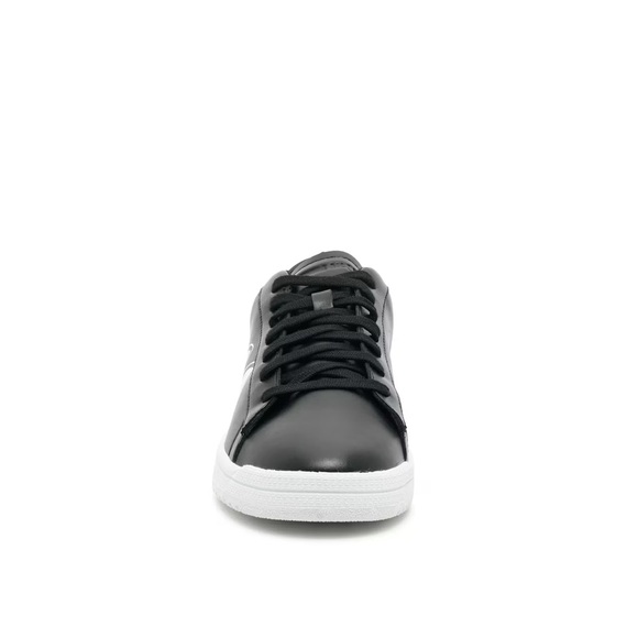 Alexander McQueen MCQ Tennis Sneaker Black Leather Size 40 EU / 10 US NIB - Picture 12 of 14